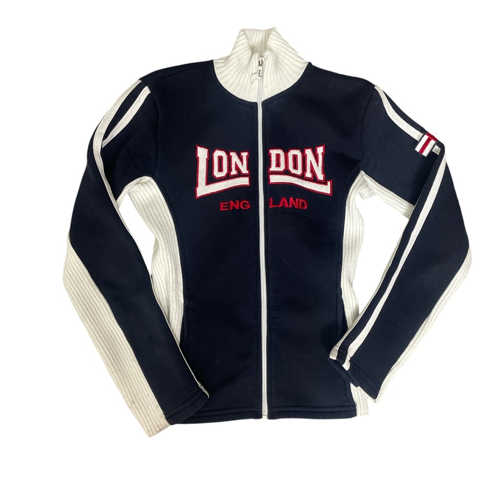 London England Navy and White Jacket